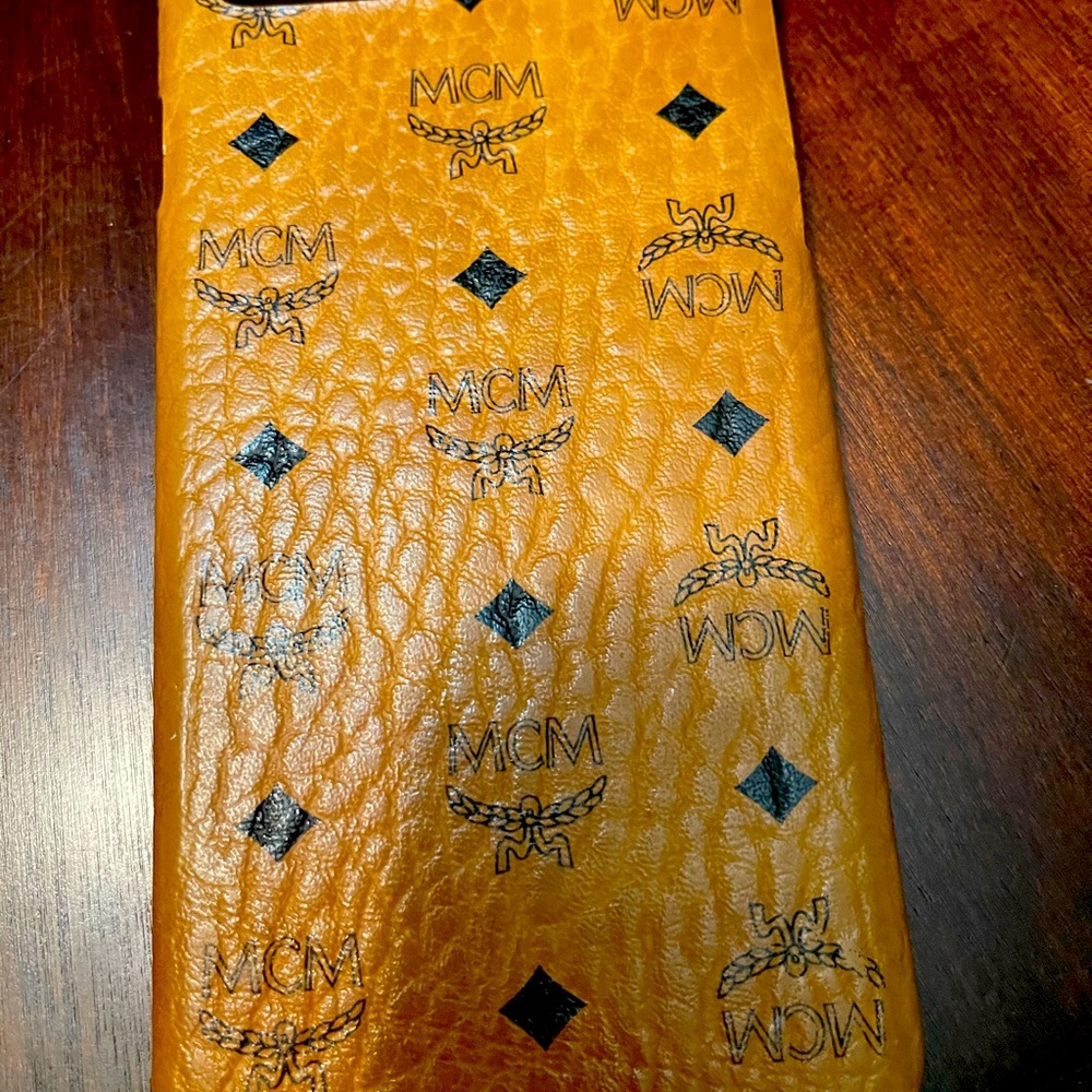 Authentic mcm iPhone 8plus case